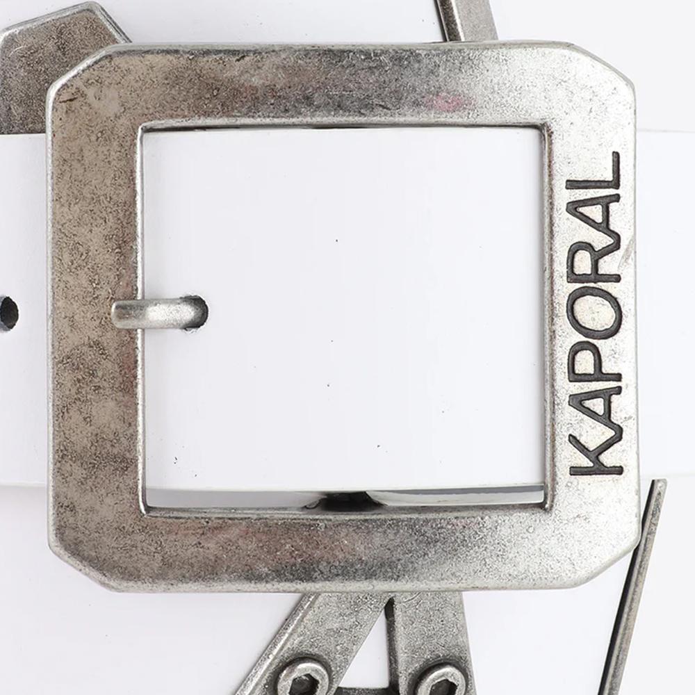 Weißer Herrengürtel Kaporal BOLD Ansicht 2