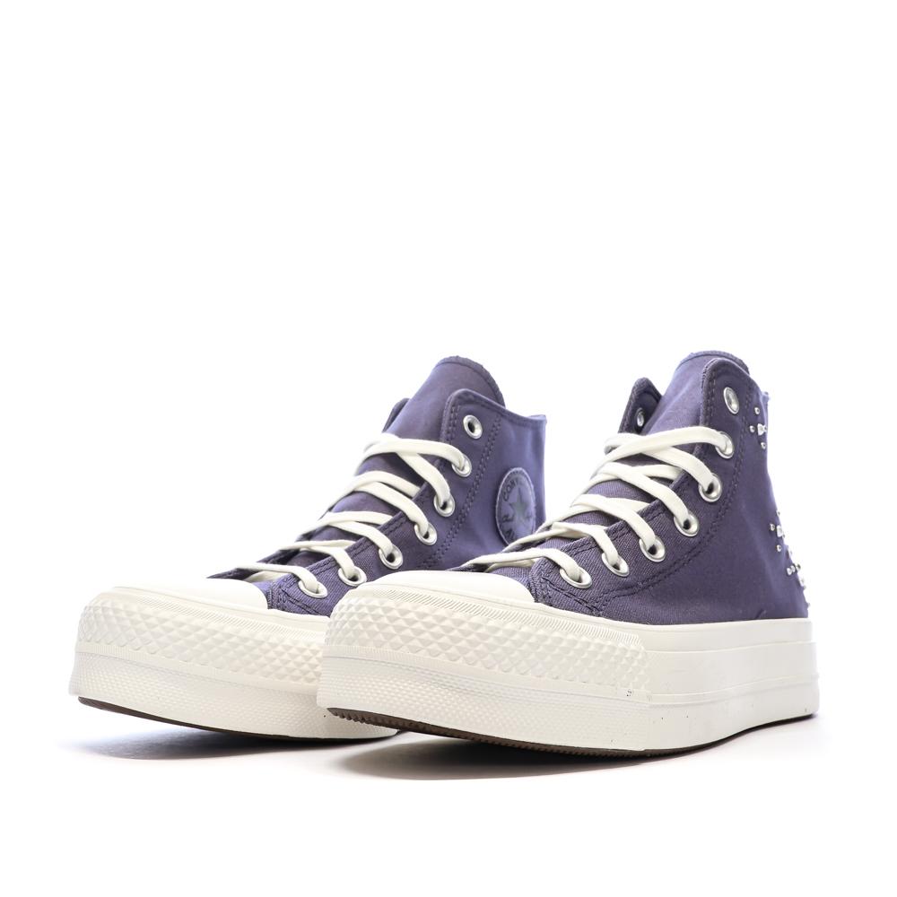 Baskets Marine Femme Converse Chuck Taylor All Star Lift vue 6