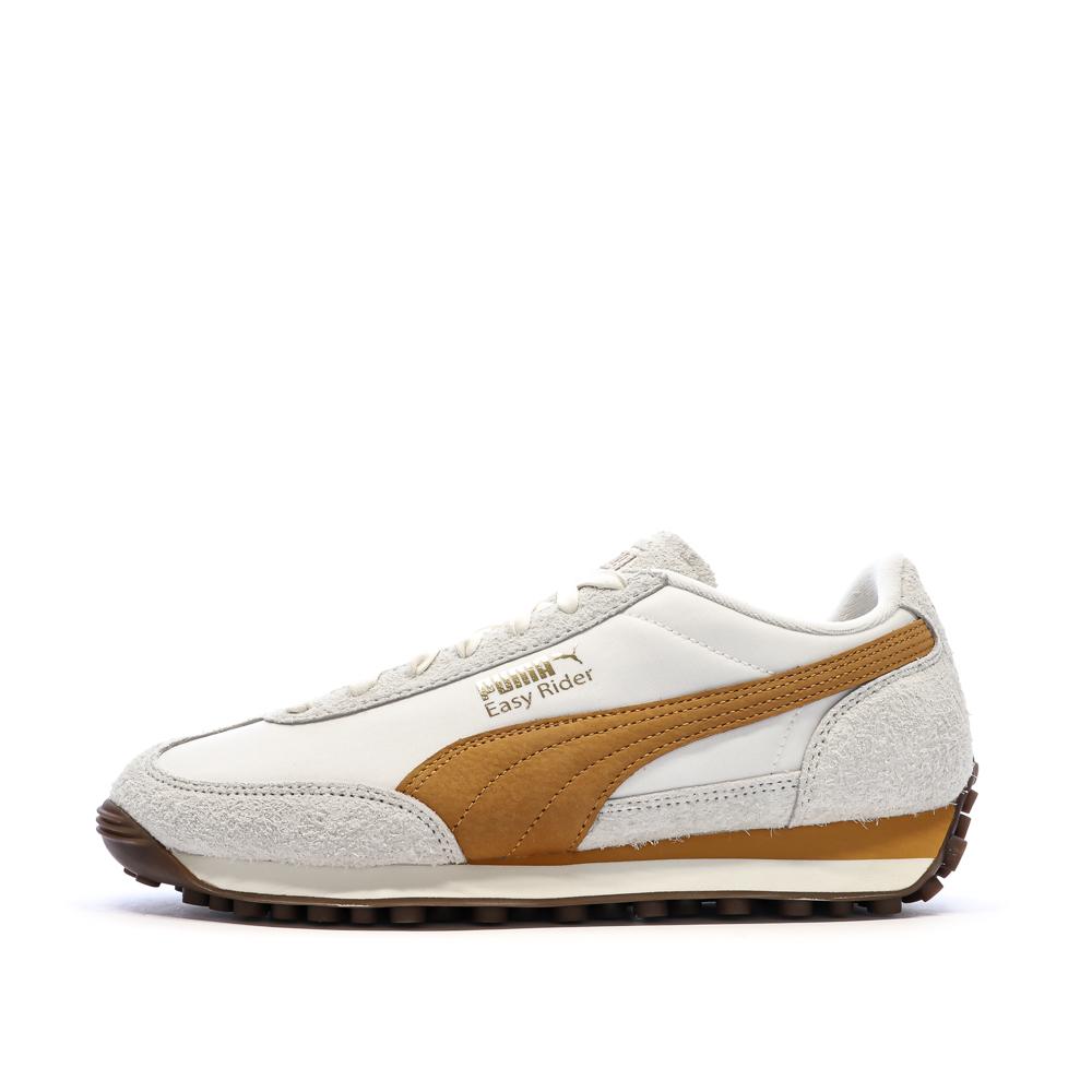 Baskets Gris/Camel Homme Puma Easy Rider pas cher