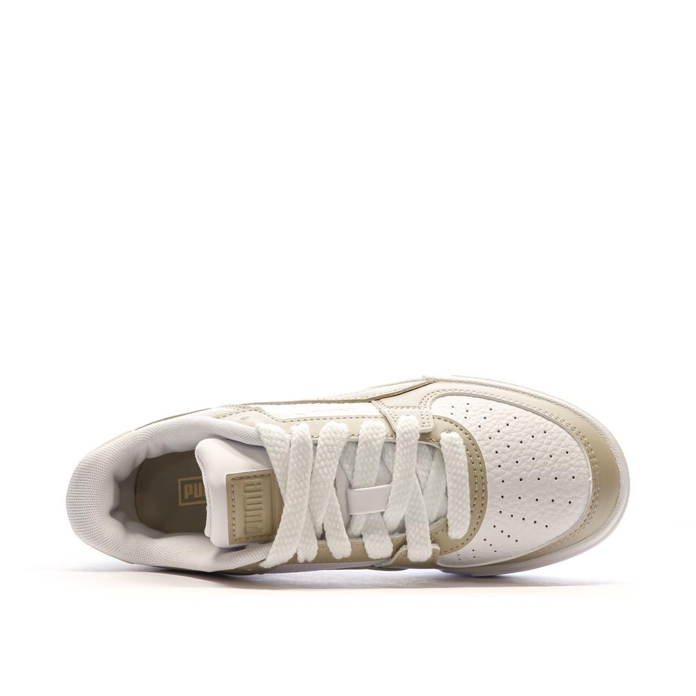 Baskets Blanche/Marron Femme Puma 394749-02 vue 4
