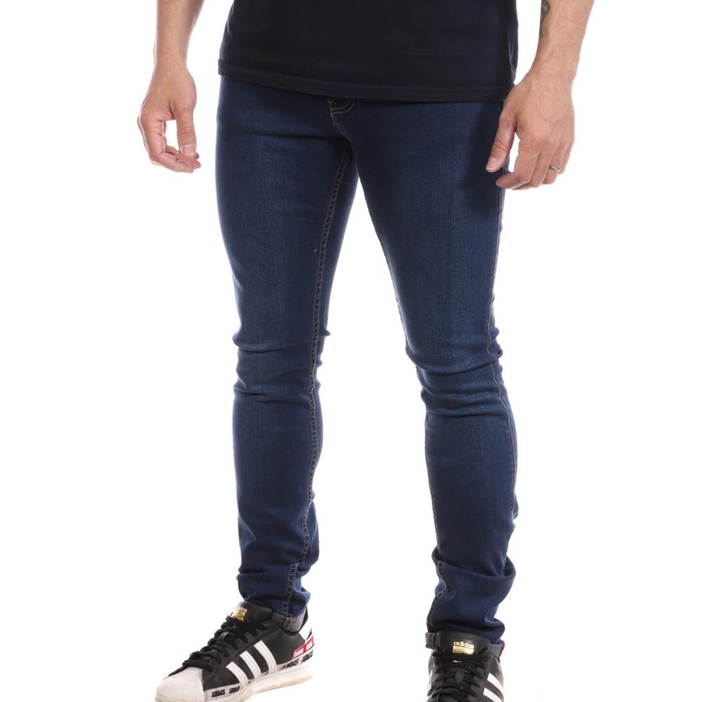 Jean Skinny Bleu Foncé Homme C17 Ben pas cher