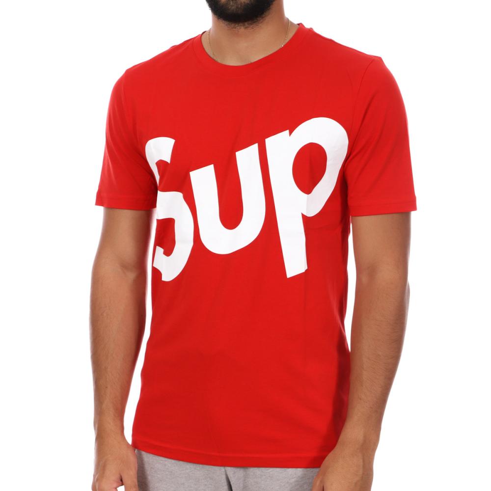 T-shirt Rouge Homme Supreme Grip Class pas cher