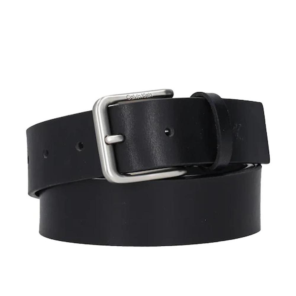 Ceinture Noire Homme Calvin Klein Jeans Casual Pin Buckle 35 pas cher