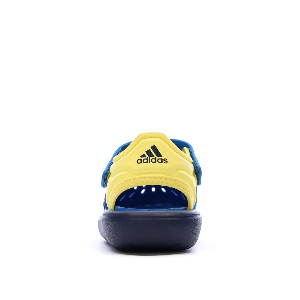 Sandales Bleu/Jaune Garçon Adidas Dori vue 3