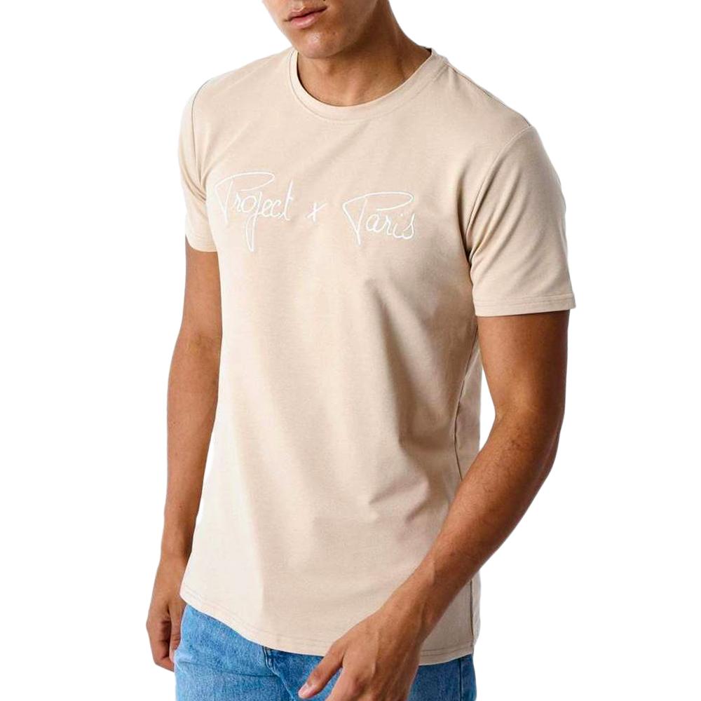 T-Shirt Beige Homme Project X Paris pas cher