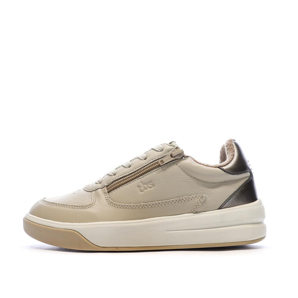 Baskets Beige Femme TBS CLAUZIP vue 8