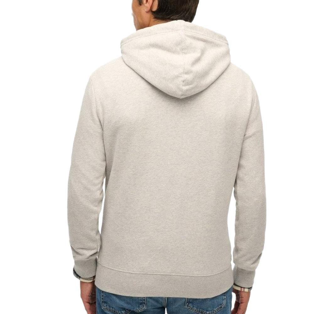 Sweat à Capuche Gris Homme Superdry Duo Classic vue 2