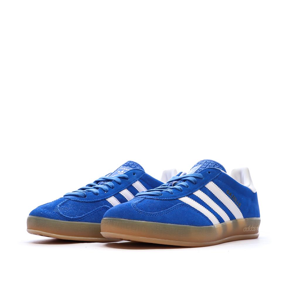 Gazelle Baskets Bleue Homme Adidas vue 6