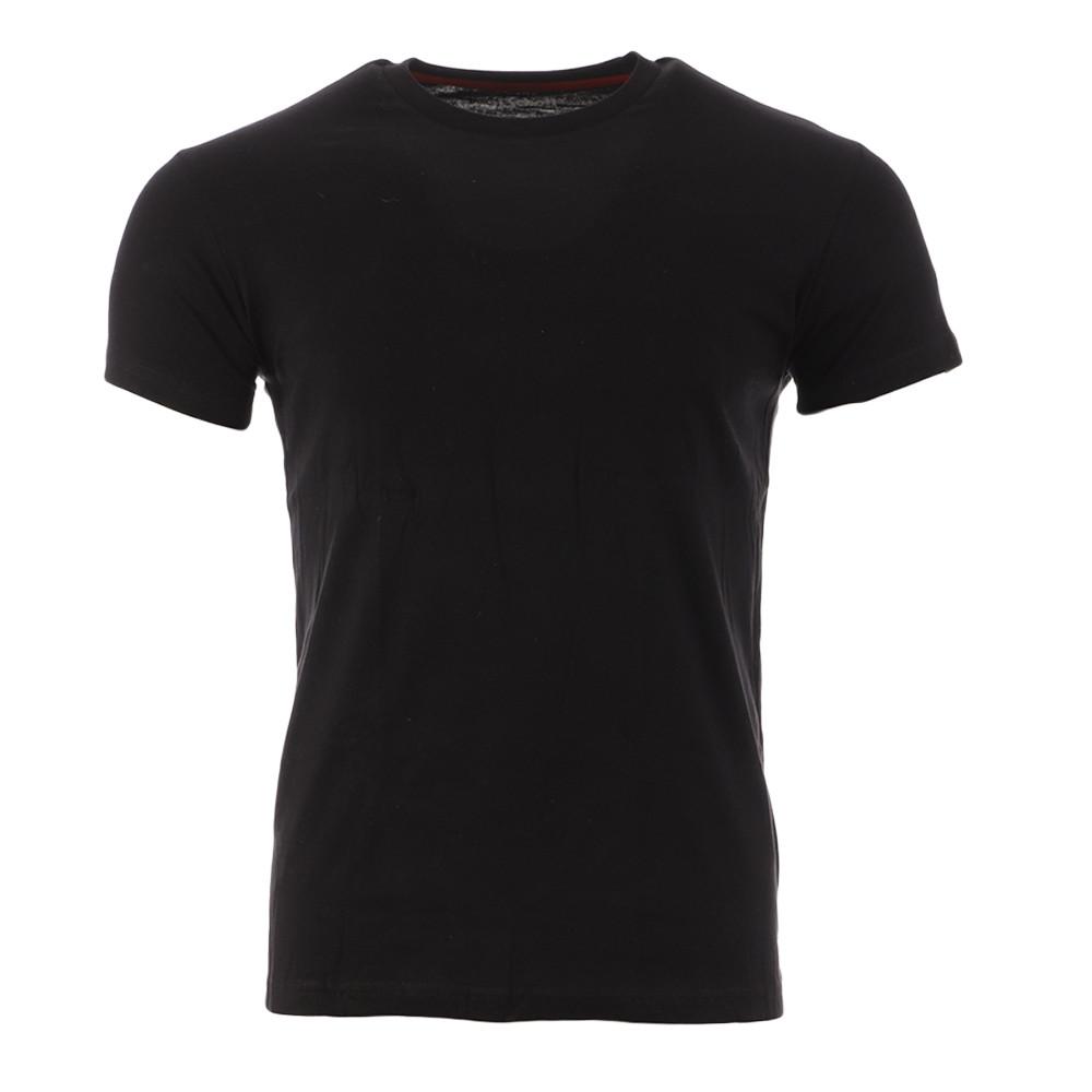 T-shirt Noir Homme SchottLloyd pas cher