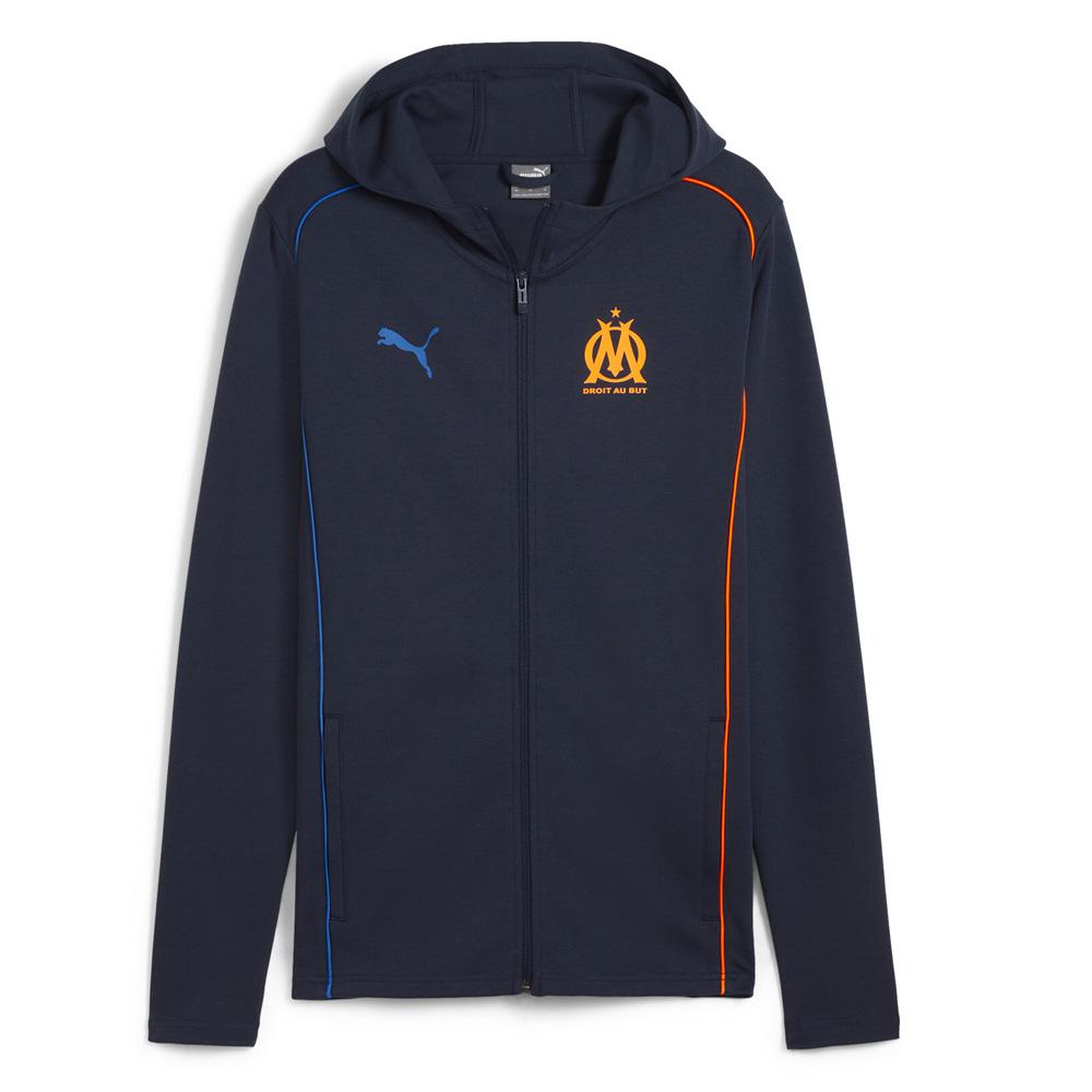 OM Veste de Survêtement Marine Homme Puma 24/25 pas cher