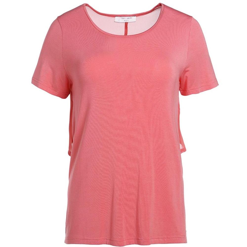 T-shirt Corail Femme Teddy Smith TIARA pas cher