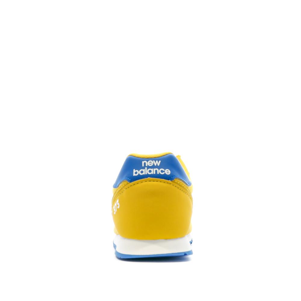 Baskets Jaune Garçon New Balance Yc37 vue 3