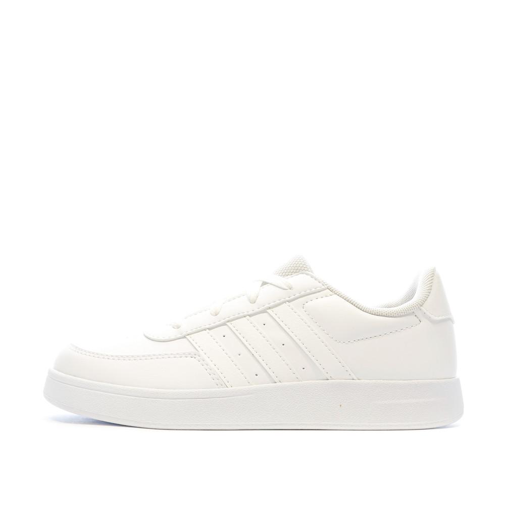 Baskets Blanc Garçon Adidas Breaknet 2.0 pas cher