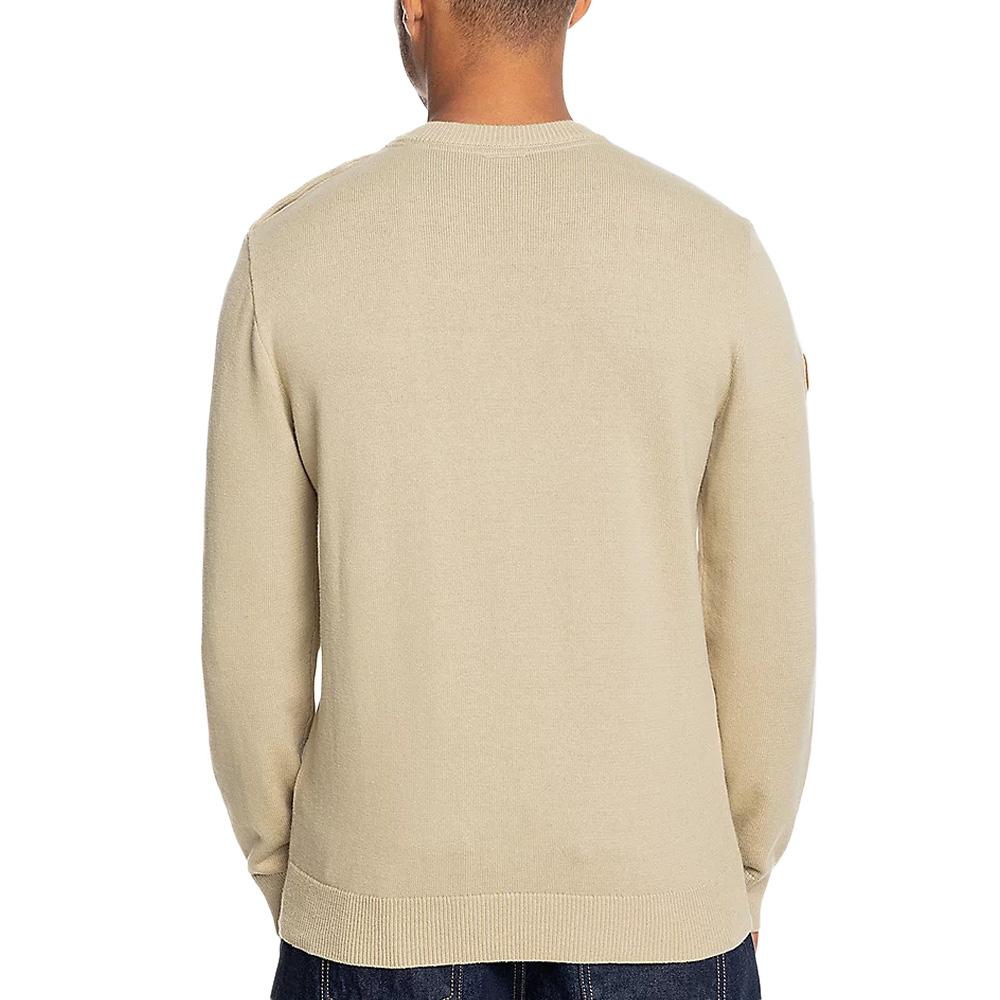 Pull Beige Homme Quiksilver Marin vue 2