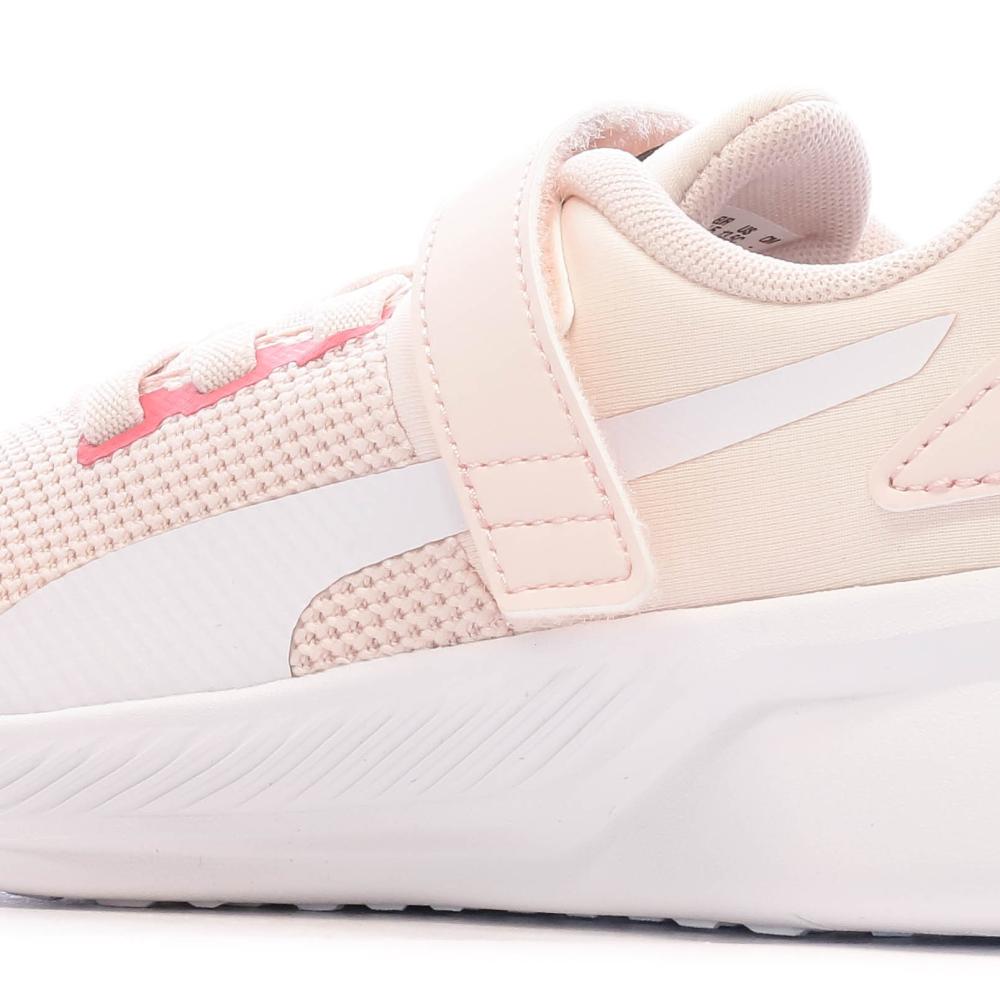 Baskets Rose Fille Puma Flyer Runner vue 7