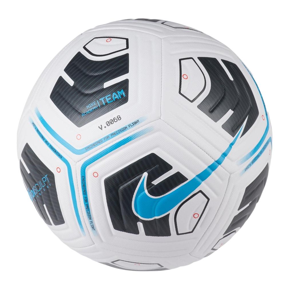 Ballon de Football Blanc/Bleu Nike Academy CU8047 pas cher