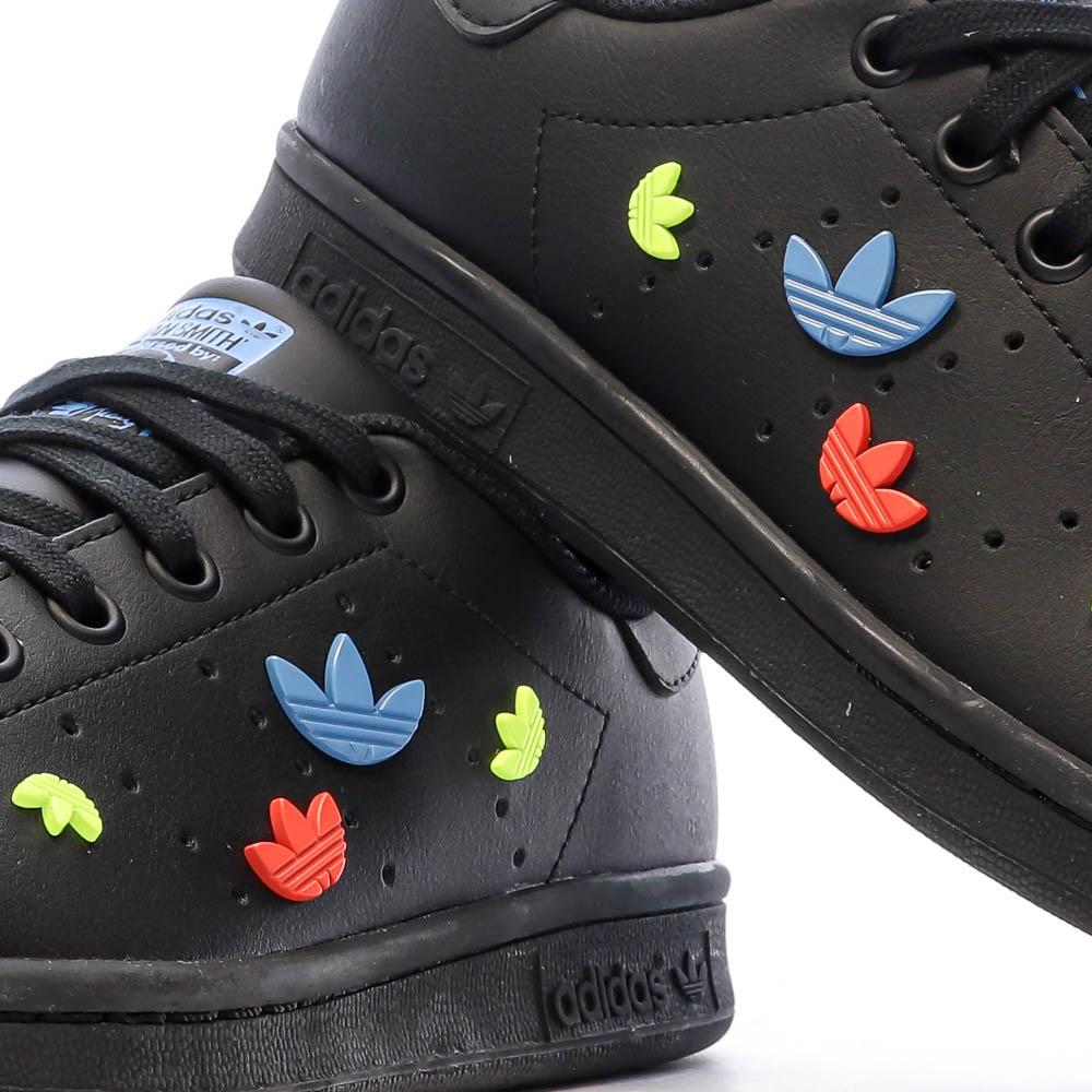 Baskets Noir Femme Adidas Stan Smith GY4245 vue 7