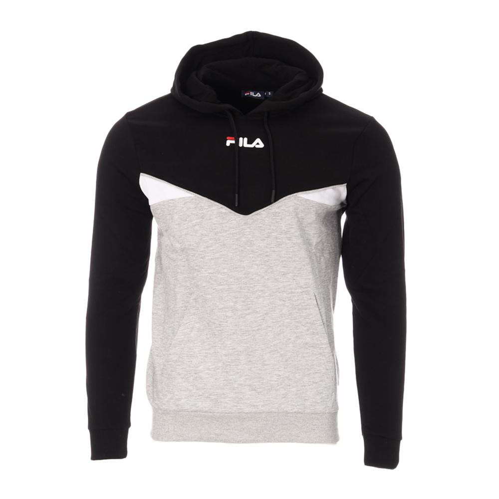 Sweat Gris/Noir Homme Fila Simpson pas cher