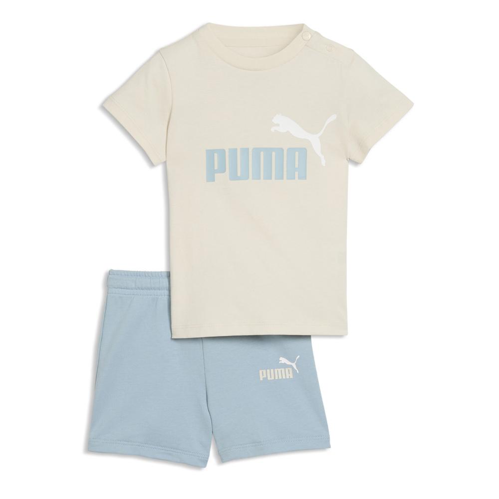 Puma Minicats Ess Tee And – Set in Blau/Beige für Jungen günstig