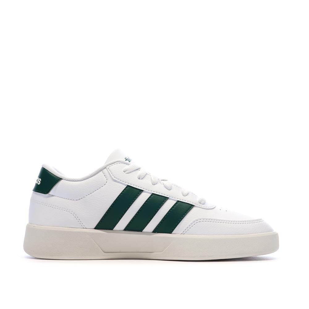 Zapatillas blancas/verdes para hombre Adidas Breaknet 3.0 ver 2