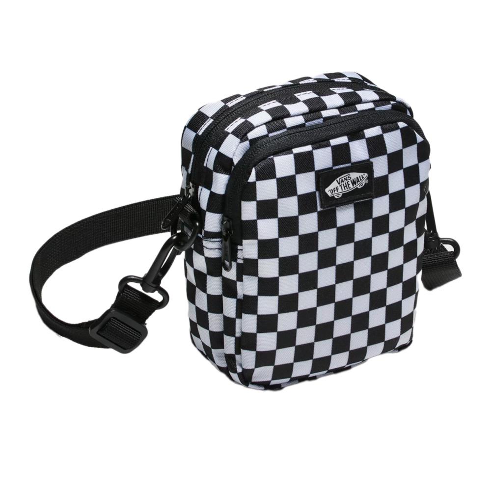Sac à bandoulière Damier Noir/Blanc Mixte Vans Go Getter Shoulder pas cher