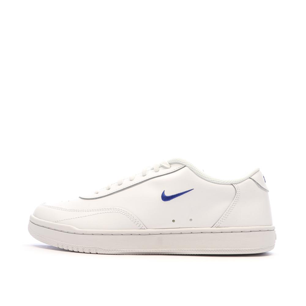 Baskets Blanches Homme Nike Court Vintage pas cher