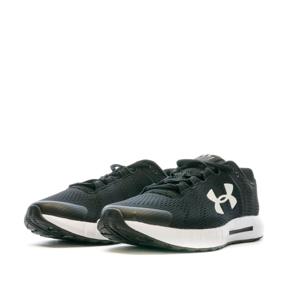 Chaussures de running Noires/Blanches Femme Under Armour Micro vue 6