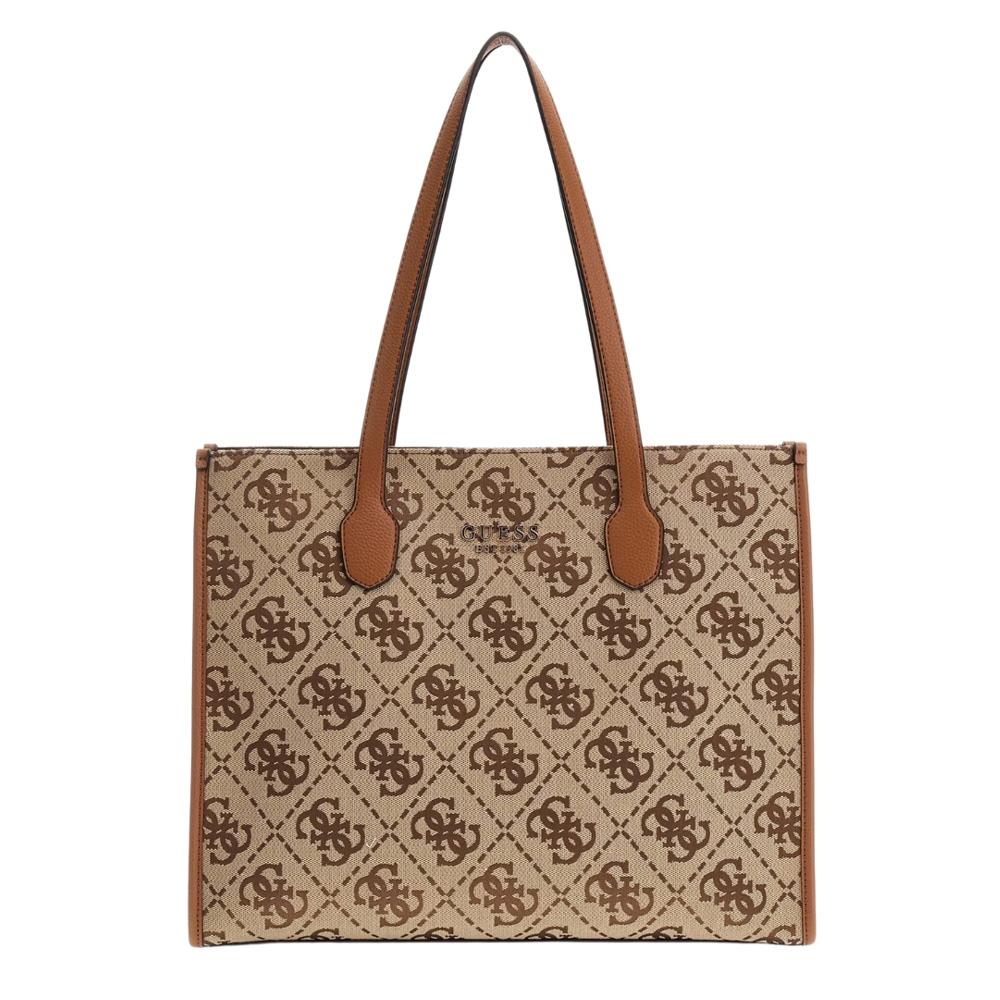 Sac à Main Marron Femme Guess Silvana pas cher