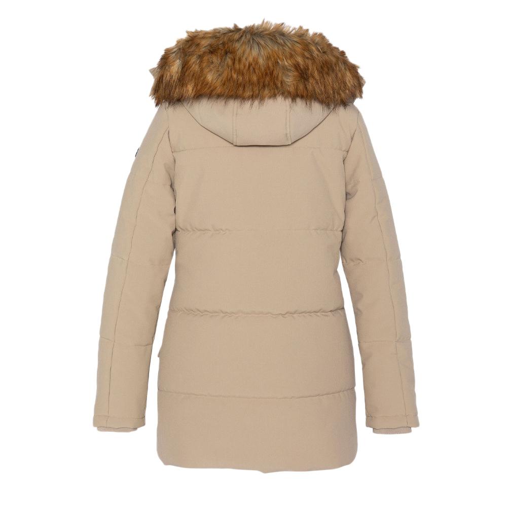 Parka Beige Femme Schott JKTCAMILIAW vue 2