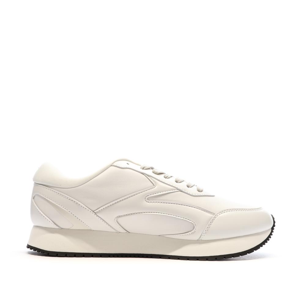 Baskets Blanches Homme Calvin Klein Jeans Retro Runner vue 2