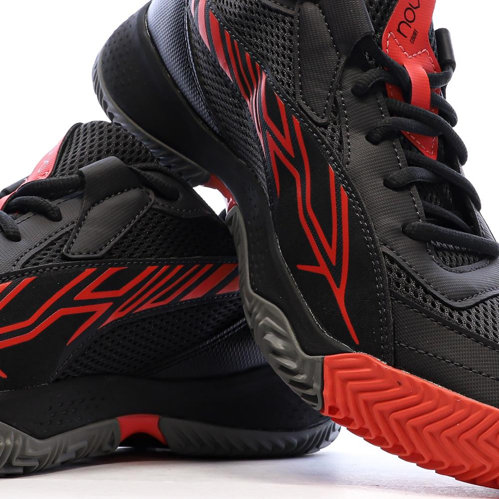 Chaussures de Padel Noires/Rouges Homme Puma Nova Court vue 7