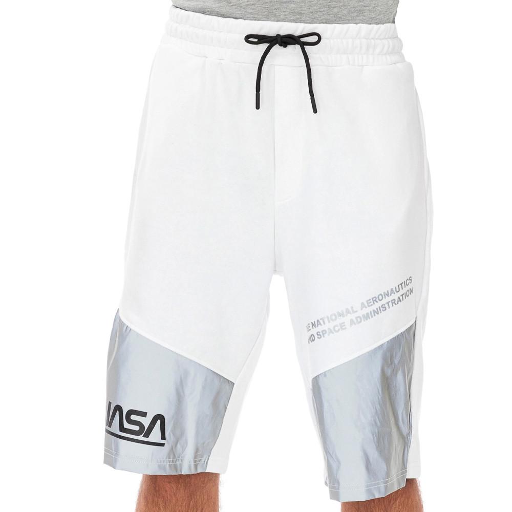 Short Blanc Homme Nasa 25SP pas cher
