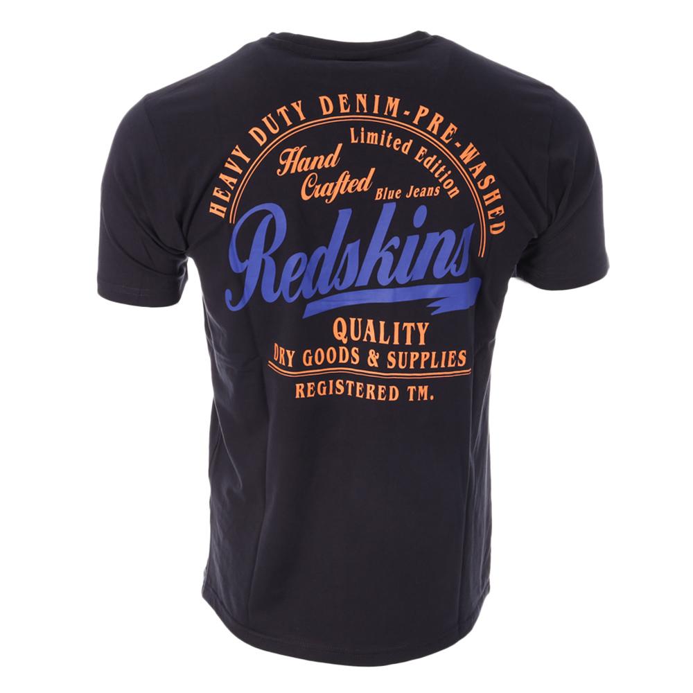 T-Shirt Noir Homme Redskins TS6214 vue 2