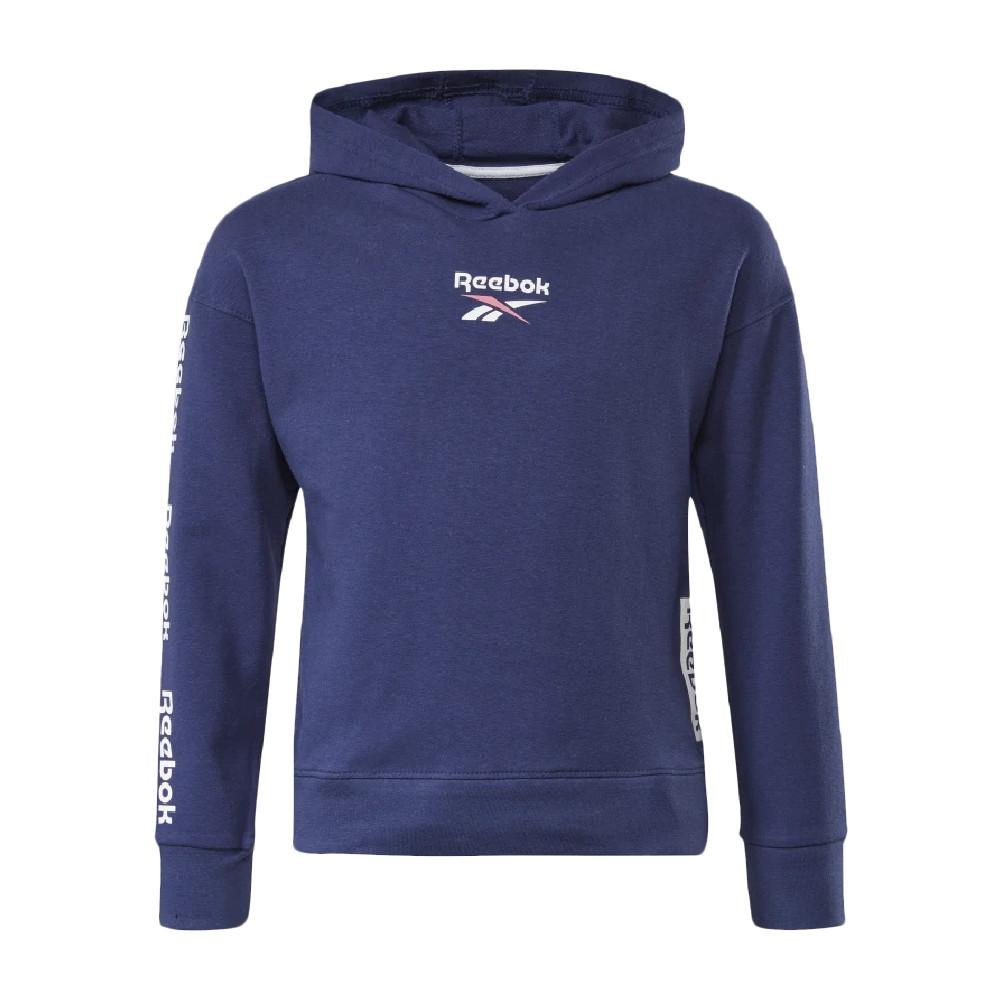 Sweat à capuche Marine Fille Reebok Multi pas cher