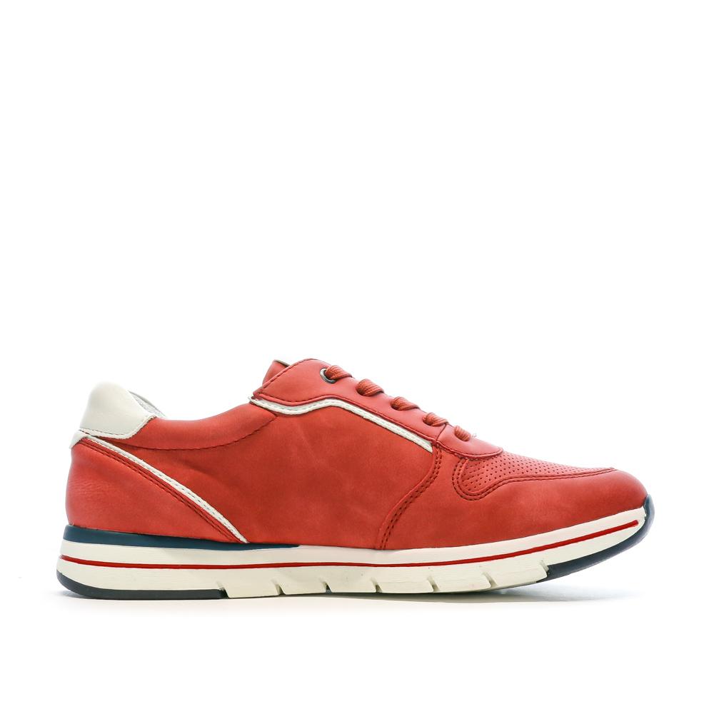 Baskets Rouge Femme RELIFE Hermio vue 2
