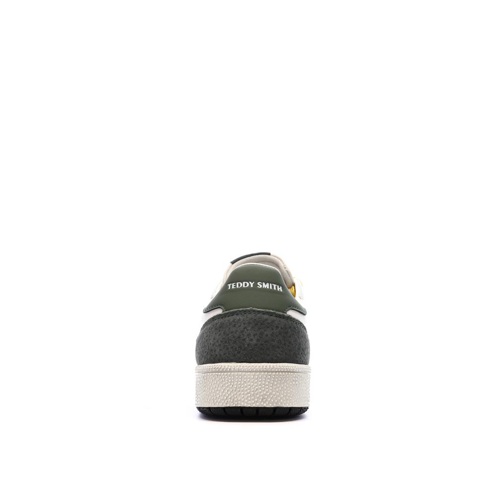 Baskets Blanc/Kaki Homme Teddy Smith120597 vue 3