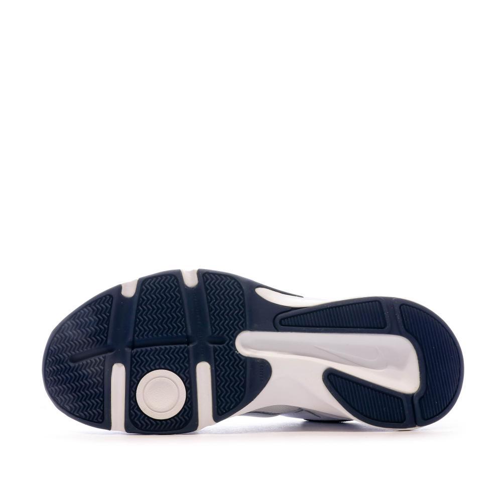 Baskets Blanc/Marine Homme Nike Defyallday vue 5