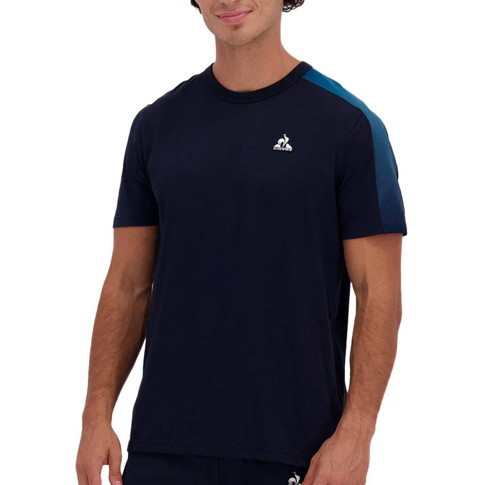T-Shirt Marine Homme Le Coq Sportif Heritage pas cher