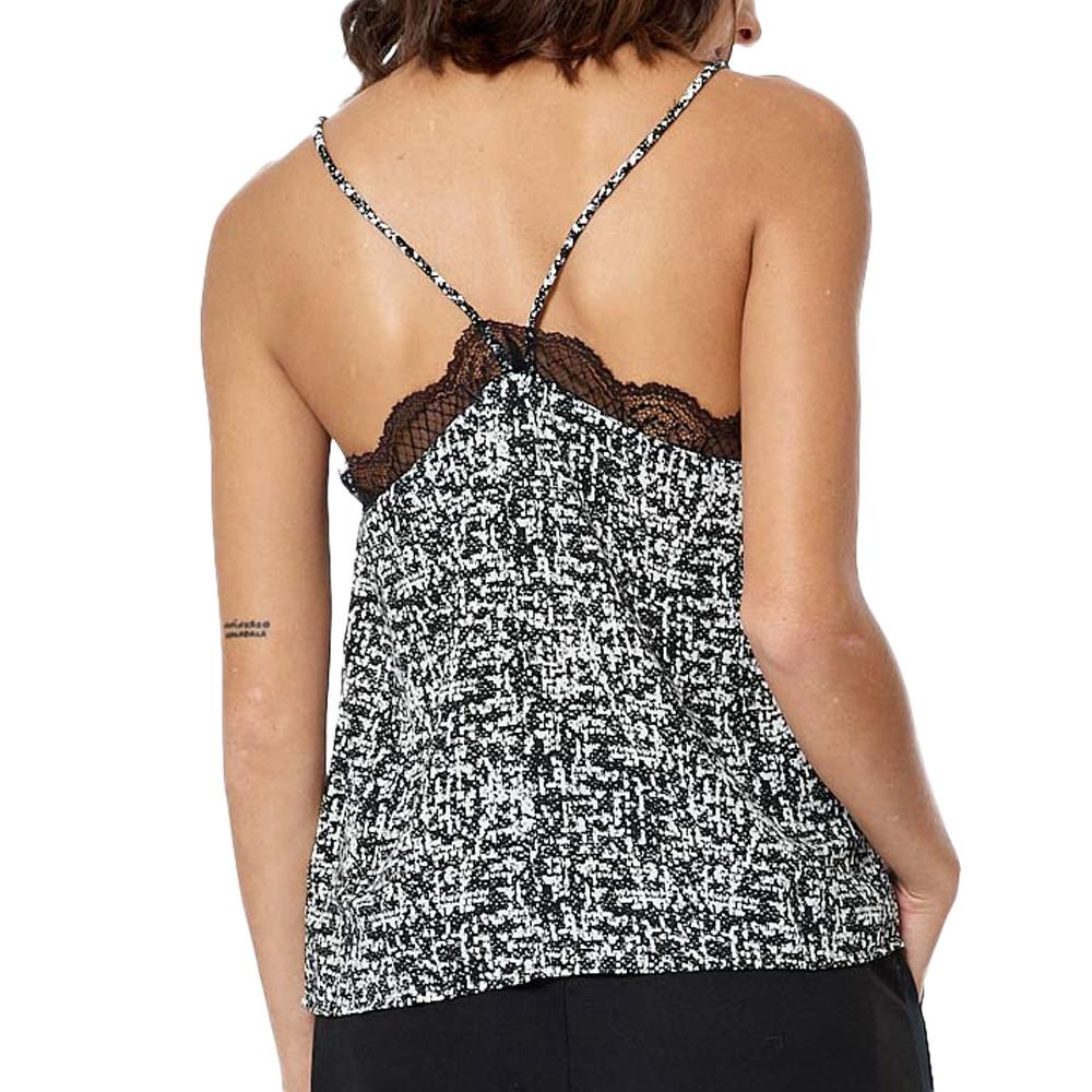 Top Noir/Blanc Femme Kaporal Nany vue 2