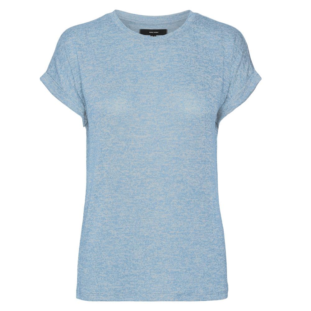 T-Shirt Bleu Ciel Femme Vero Moda Brianna 10291353 vue 3