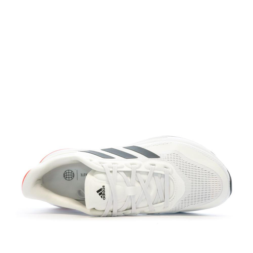 Chaussures de running Blanches Femme Adidas Supernova vue 4