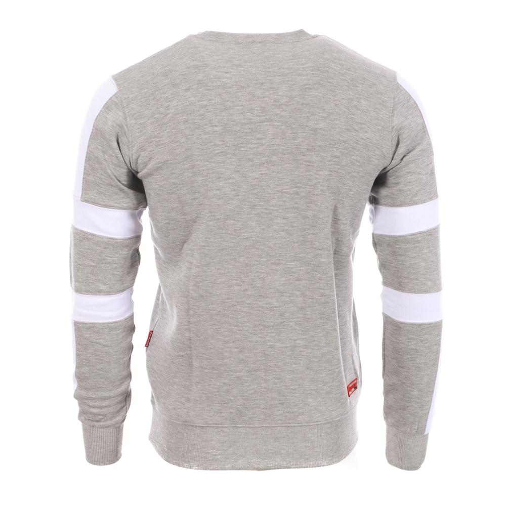 Sweat Gris Homme Supreme Grip Andy vue 2