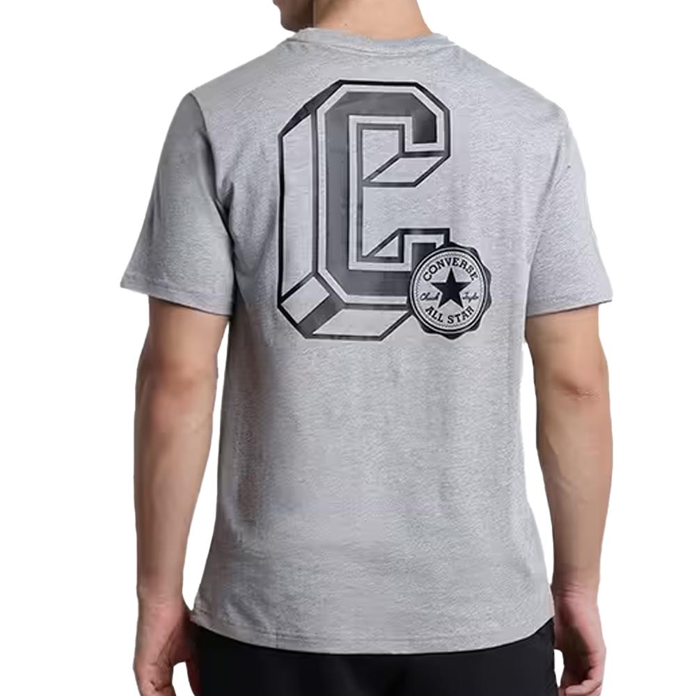 Camiseta Converse Classic Sport Gris, Hombre ver 2