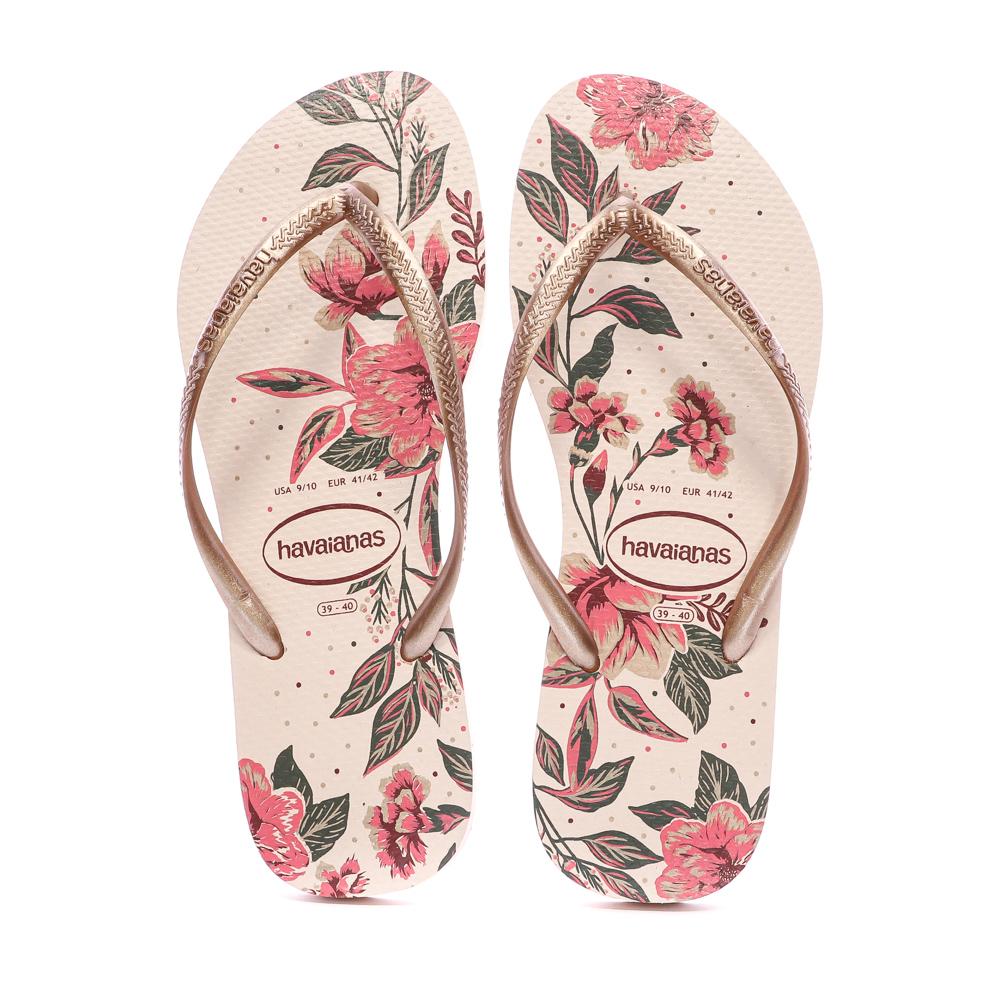Tongs Roses Femme Havaianas Hav Slim Organic vue 3