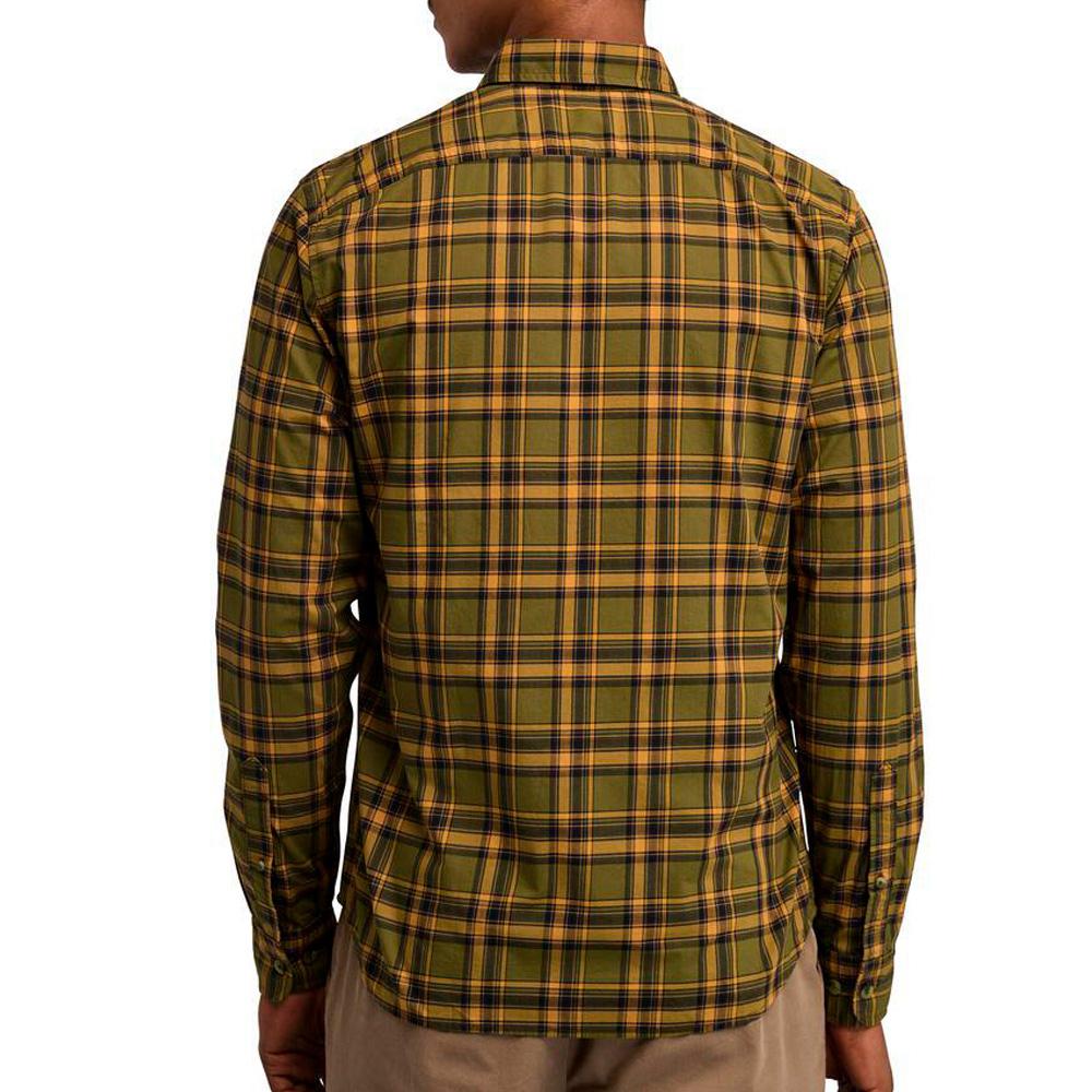 Chemise Verte/Orange Homme Timberland Stretch vue 2