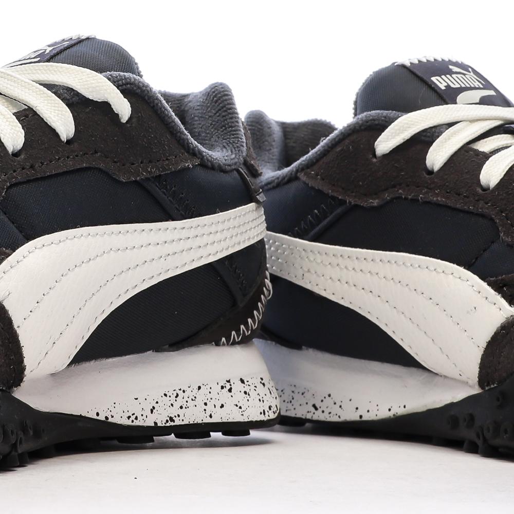Baskets Marine/Noir/Blanc Garçon Puma Blktop vue 7