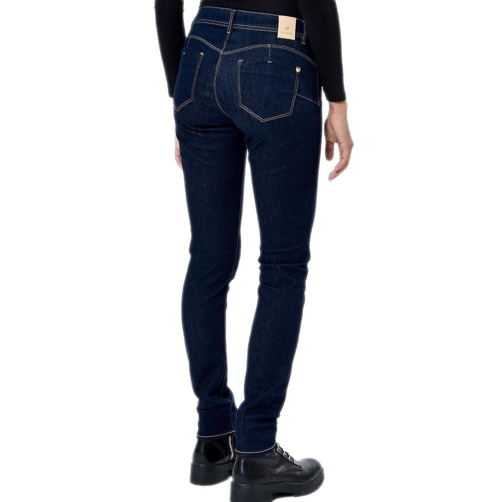 Jean Skinny Bleu Foncé Femme Kaporal LOCKK vue 2