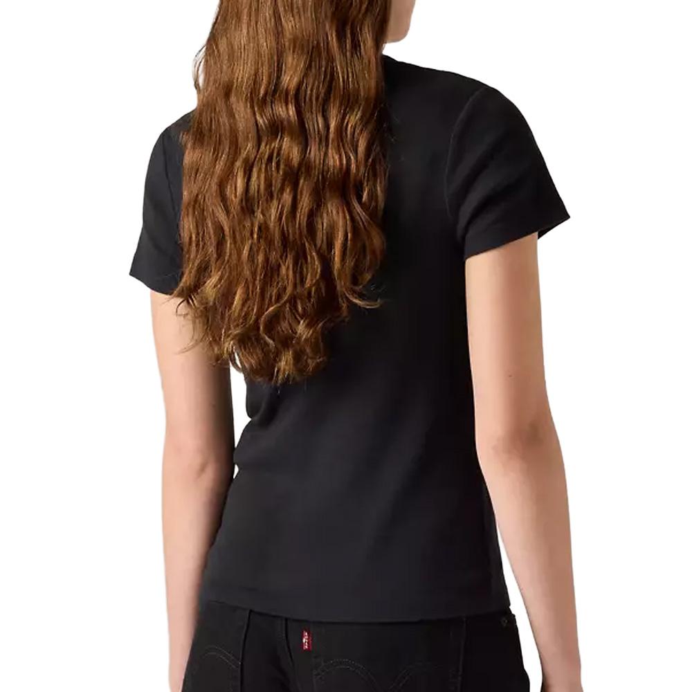 Levi's Essential Neutral Women’s Black T-shirt Photo of the Espace des Marques %store% store - view of %key%