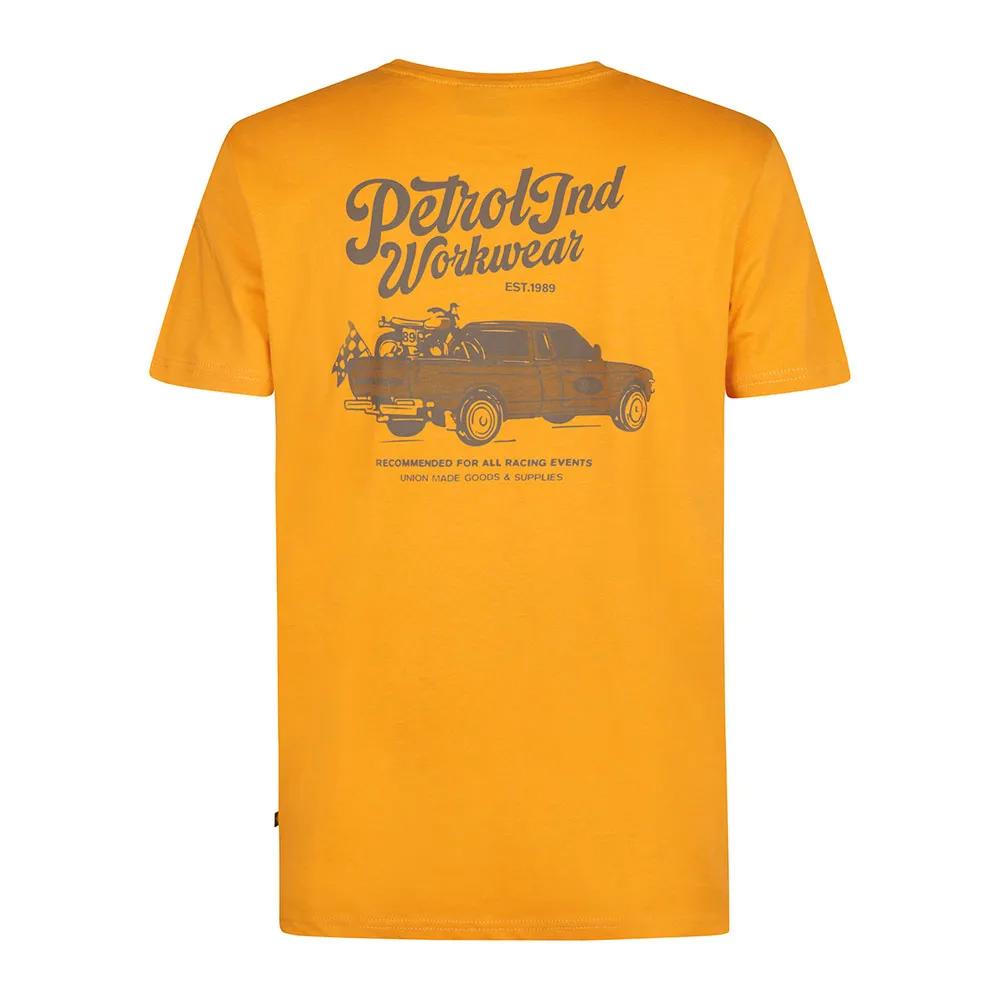 T-Shirt Orange Homme Petrol Industries TSR135 vue 2