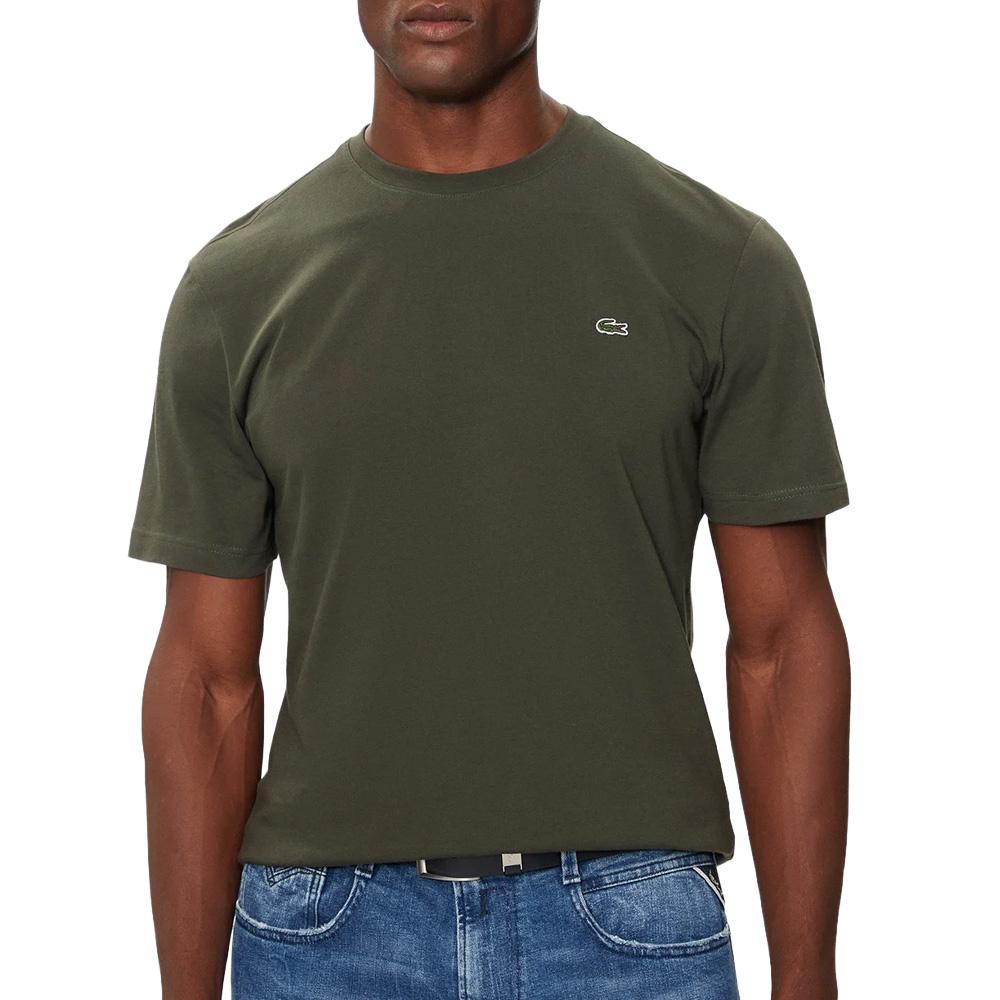 T-shirt Kaki Homme Lacoste TH2038 pas cher